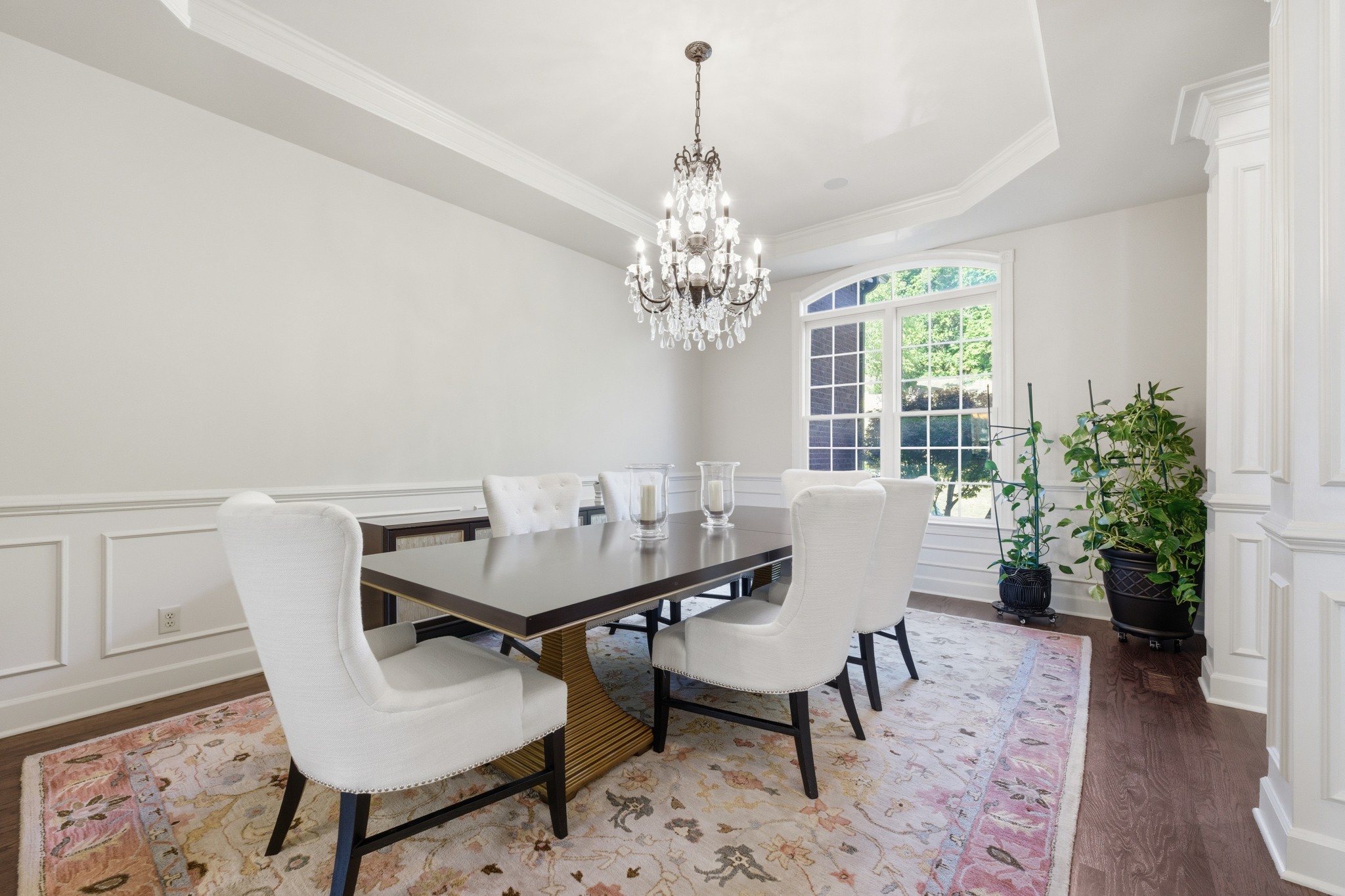 319 Hamlets End Way Franklin, TN 37067 - Photo 10 of 54 a view of a dining room with furniture and wooden floor