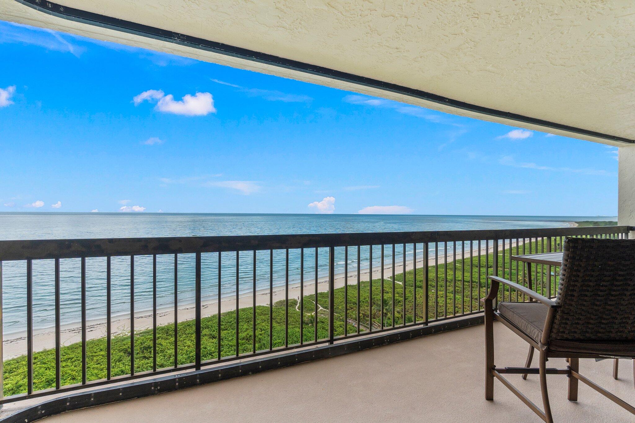 3100 North Hwy A1A, Unit PHA4 Fort Pierce, FL 34949 - Photo 19 of 54 a view of balcony with furniture