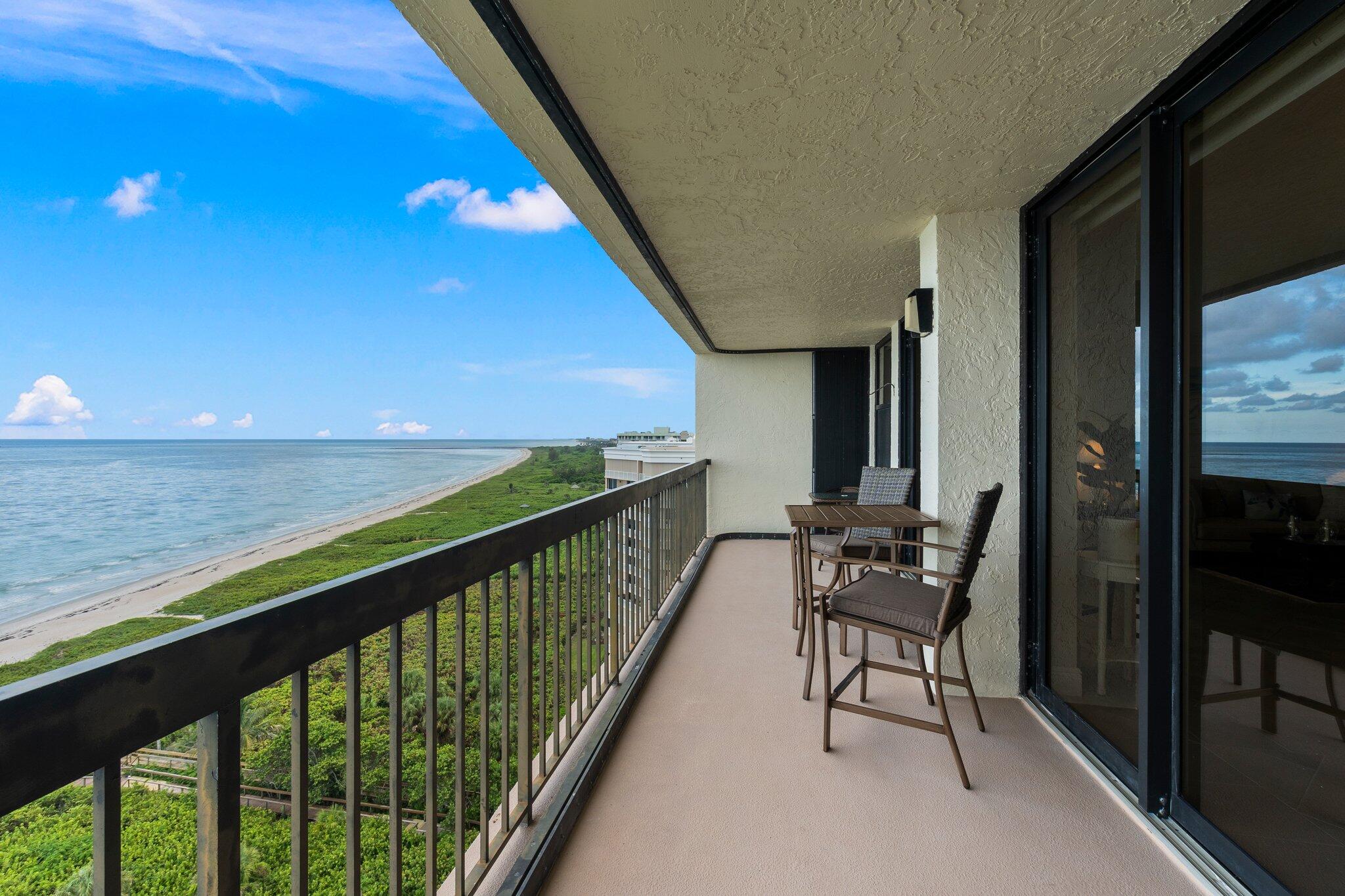 3100 North Hwy A1A, Unit PHA4 Fort Pierce, FL 34949 - Photo 20 of 54 a view of balcony with furniture