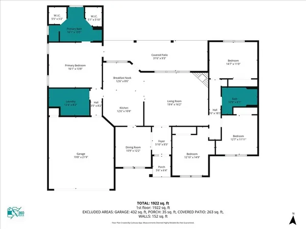 $314,500 | 286 Hunters Glen Drive, Hudson, TX 75904