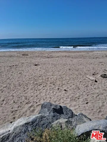 a view of an ocean beach