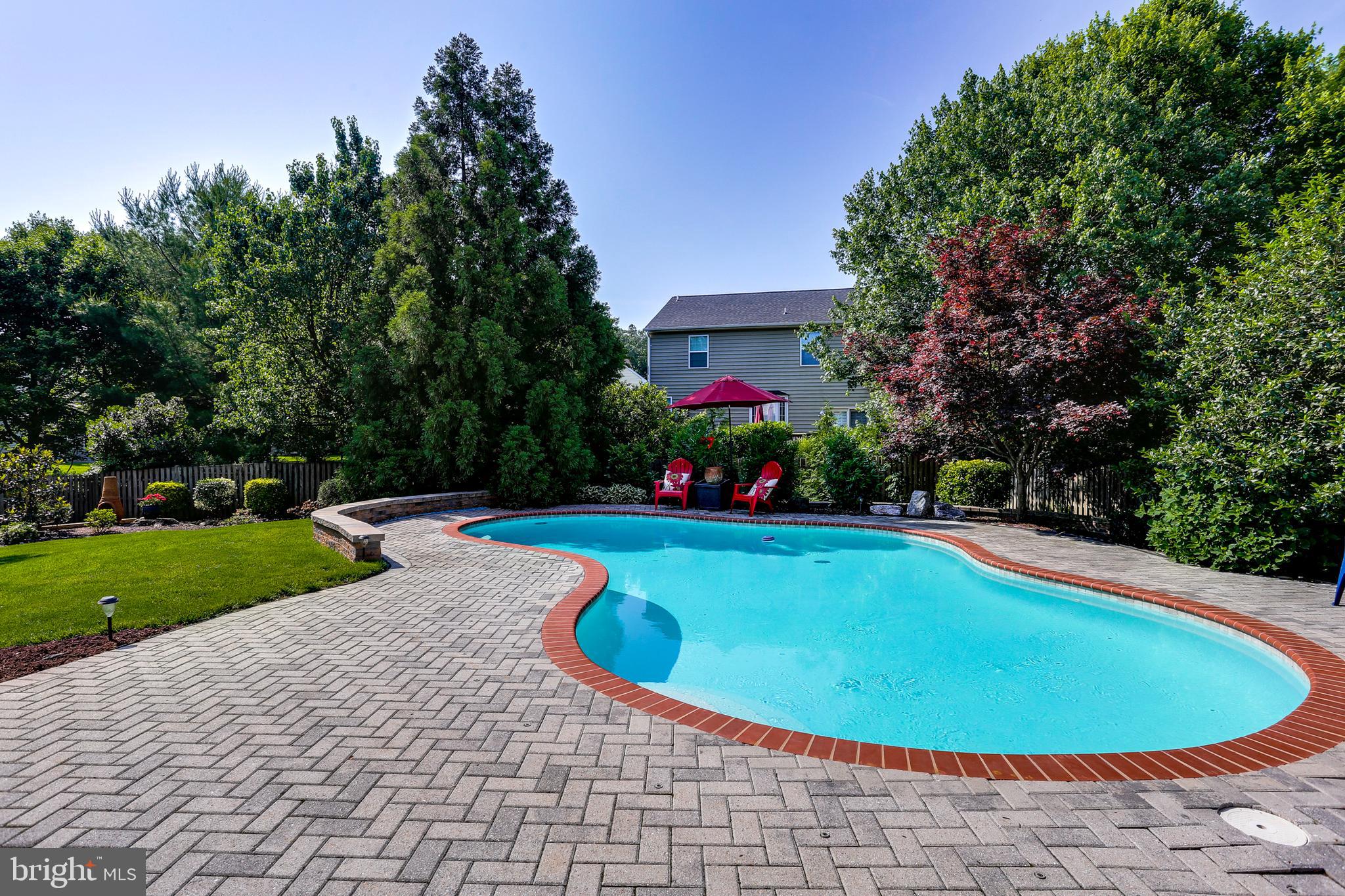 407 River Road Arnold, MD 21012 - Photo 16 of 31 Beautiful pool view from deck