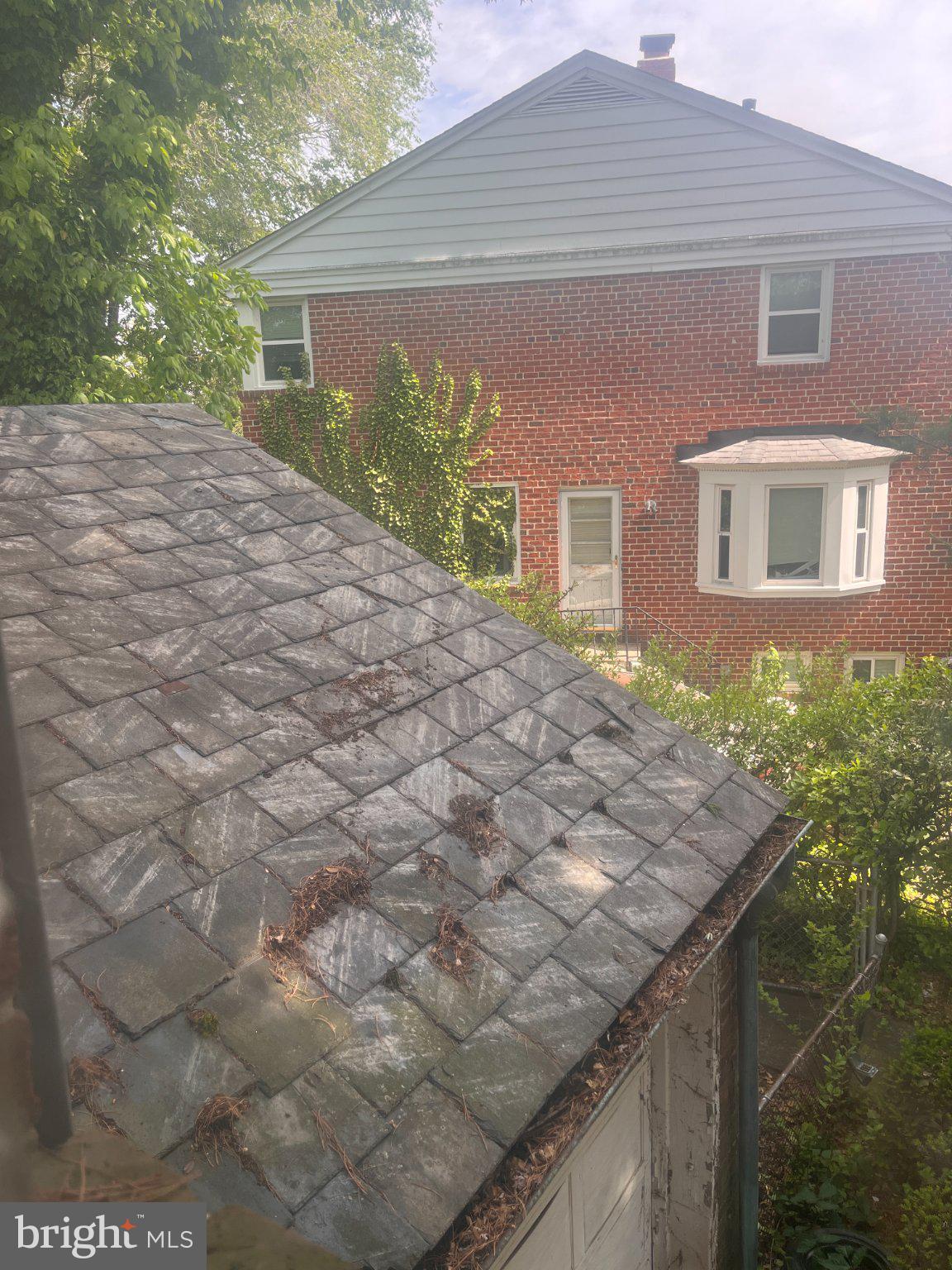 5906 Ayleshire Road Baltimore, MD 21239 - Photo 35 of 41 Slate roof on the house and garage.