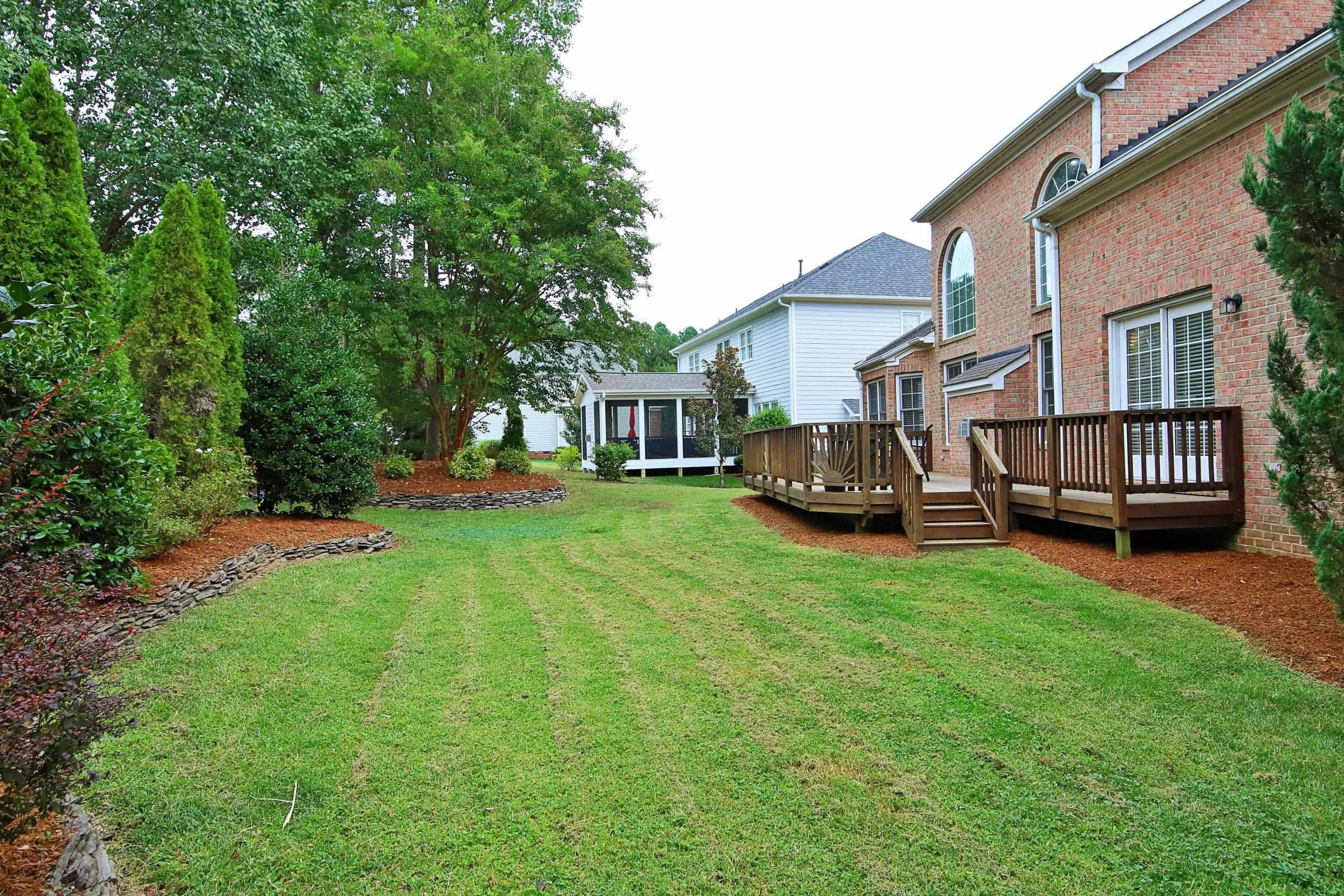 9312 Naples Court Raleigh, NC 27617 - Photo 25 of 30 Backyard