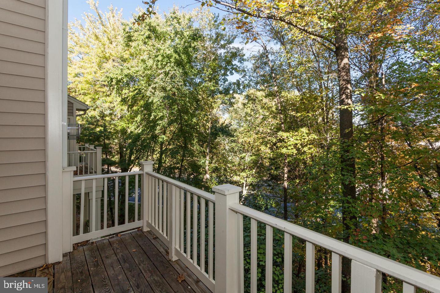11401 Gate Hill Place, Unit 72 Reston, VA 20194 - Photo 10 of 30 Large Balcony off Kitchen