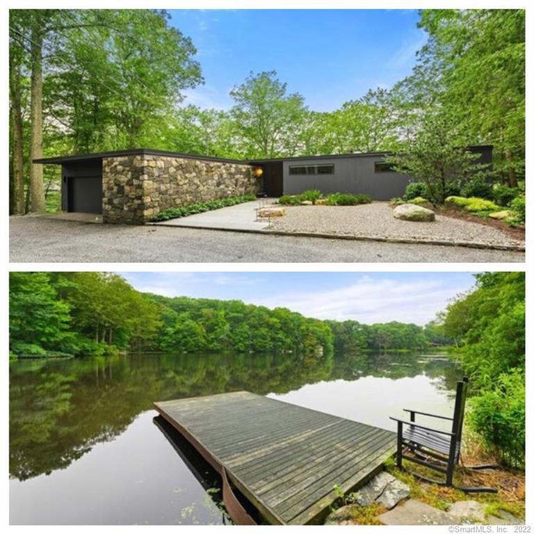 Exceptional Lake-front Mid Century
