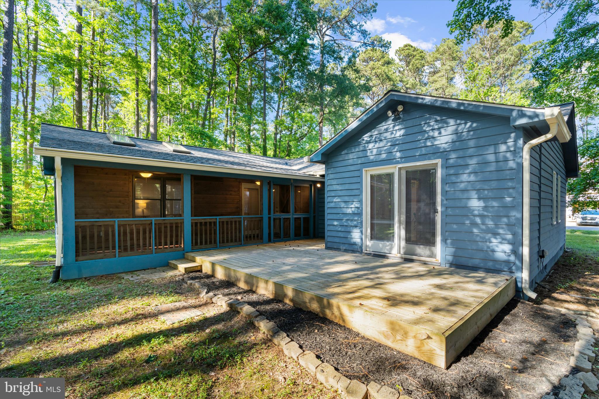318 Wicomico Road Stevensville, MD 21666 - Photo 39 of 51 Deck with access to it from primary