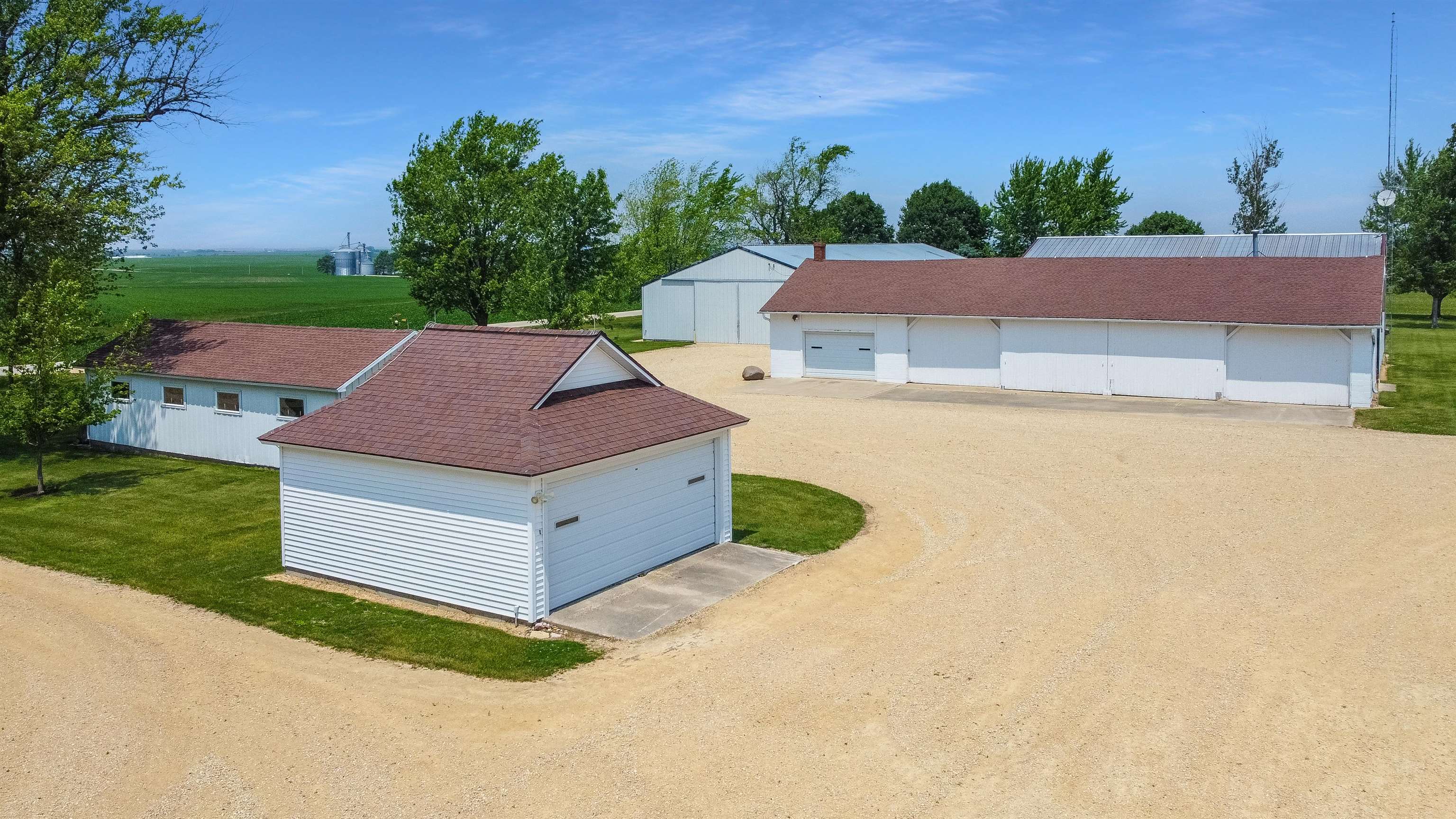 10225 North Brookville Road Shannon, IL 61078 - Photo 59 of 65 an aerial view of a house