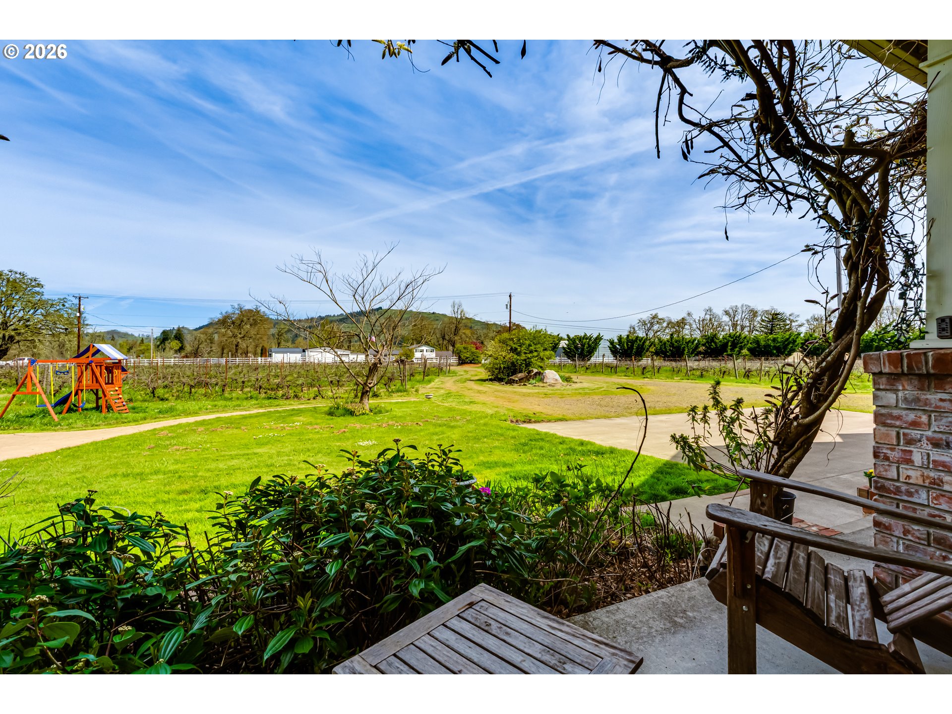 34386 Mathews Road Eugene, OR 97405 - Photo 24 of 48 a view of a garden with houses