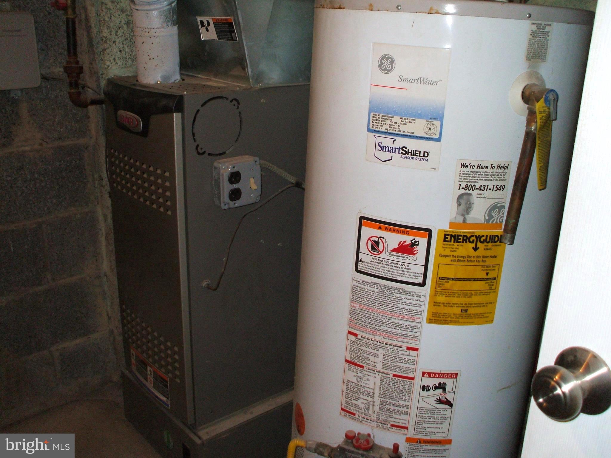 2749 Bethel Road Chester, PA 19013 - Photo 20 of 20 Utility Room With Eff. Gas Furnace & Gas H/Wtr/Htr
