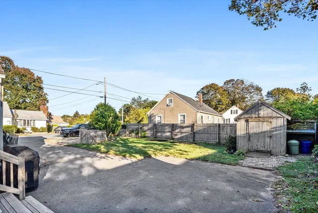 a view of a house with a swimming pool