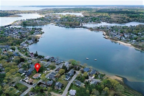 7 Glendale Road Wareham, MA 02558 - Photo 2 of 33 an aerial view of residential building and lake