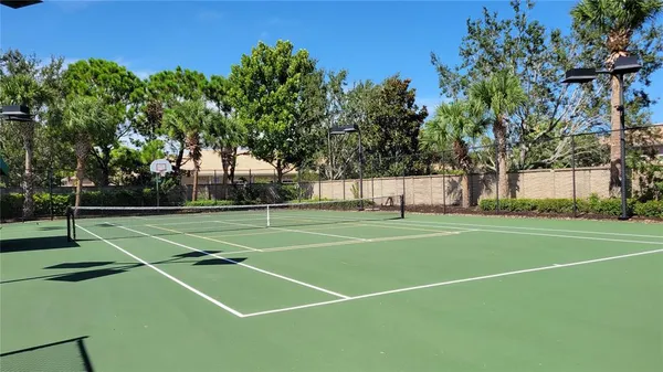 a view of a tennis court