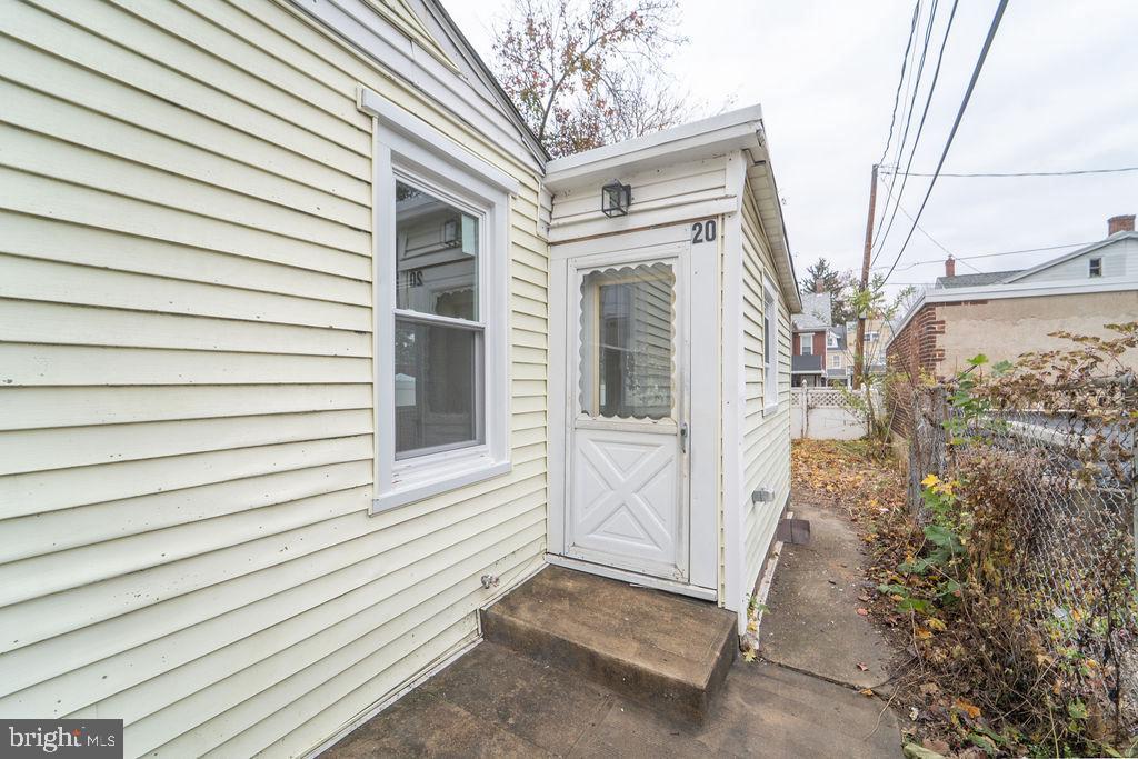 20 West Raspberry Street Bethlehem, PA 18018 - Photo 31 of 32 a view of a house with a door and a window