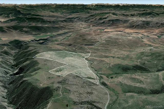 a view of a lake with beach