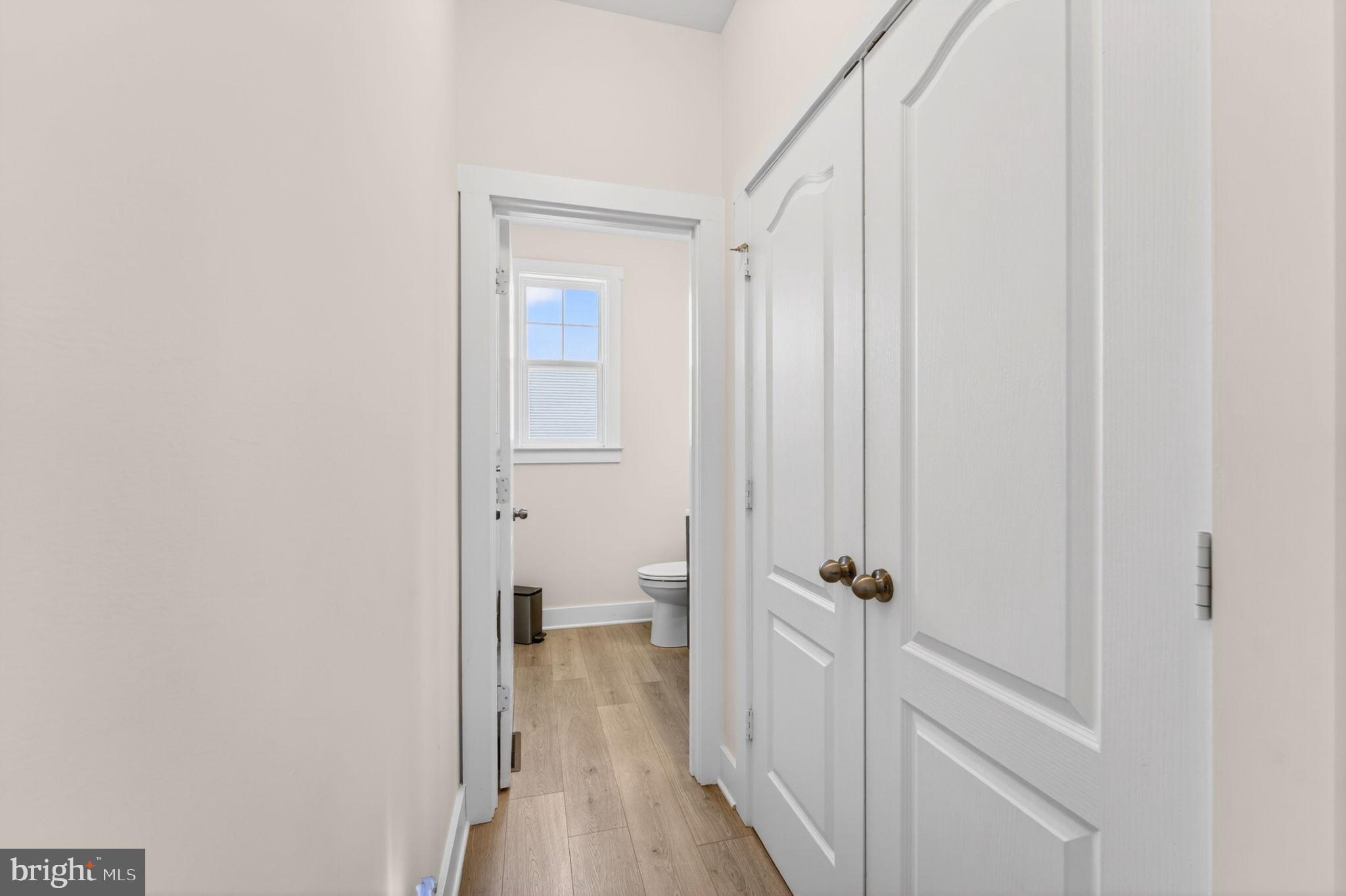 30 Range Road North East, MD 21901 - Photo 61 of 73 a view of a hallway with wooden floor and closet