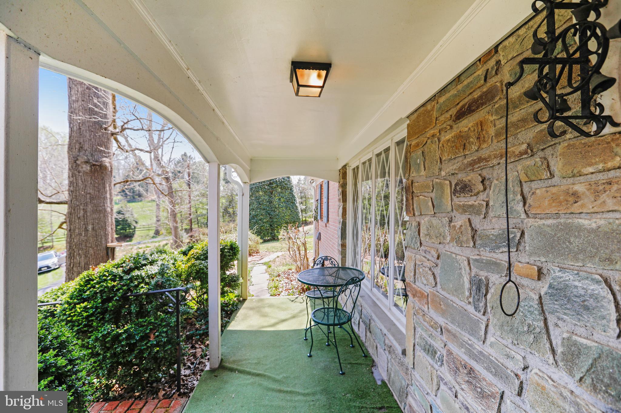 11740 Glen Mill Road Potomac, MD 20854 - Photo 3 of 44 FRONT PORCH WITH SPECTACULAR VIEWS