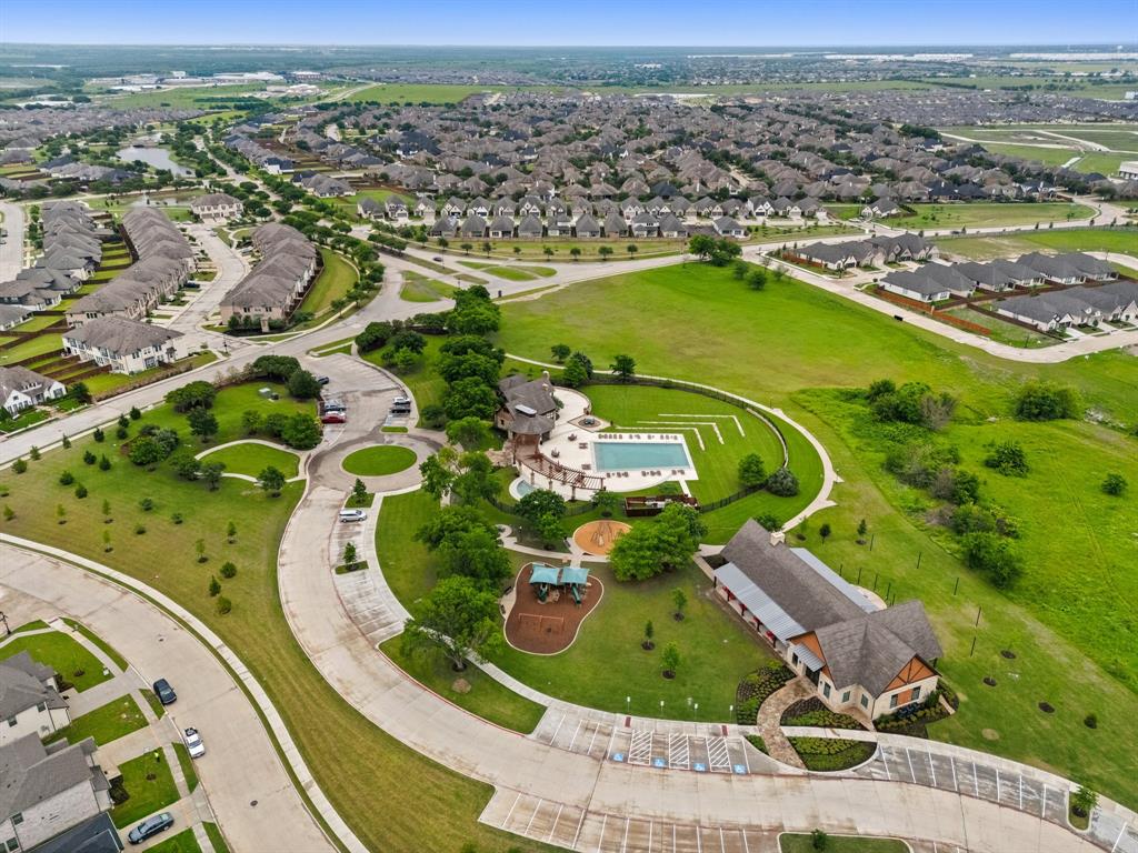 1124 Queensdown Way Forney, TX 75126 - Photo 34 of 34 an aerial view of a swimming pool