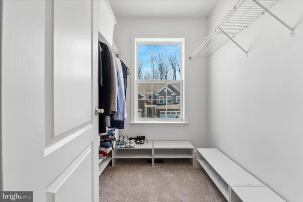 a room with window and a table