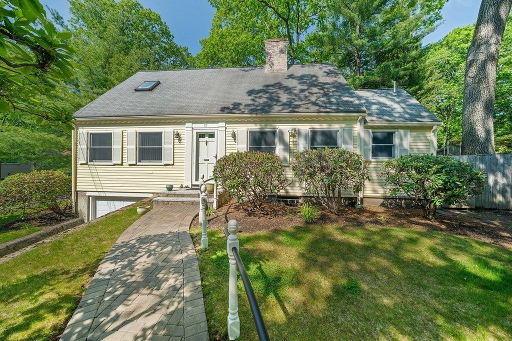 49 Nickerson Road Newton, MA 02467 - Photo 1 of 1 a front view of house with yard and green space
