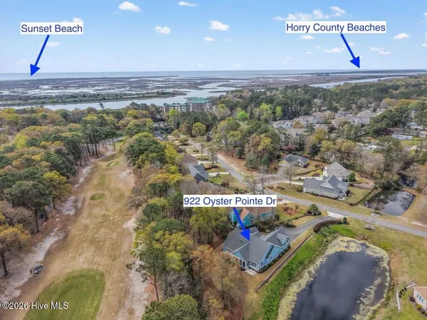 $789,900 | 922 Oyster Pointe Drive, Sunset Beach, NC 28468