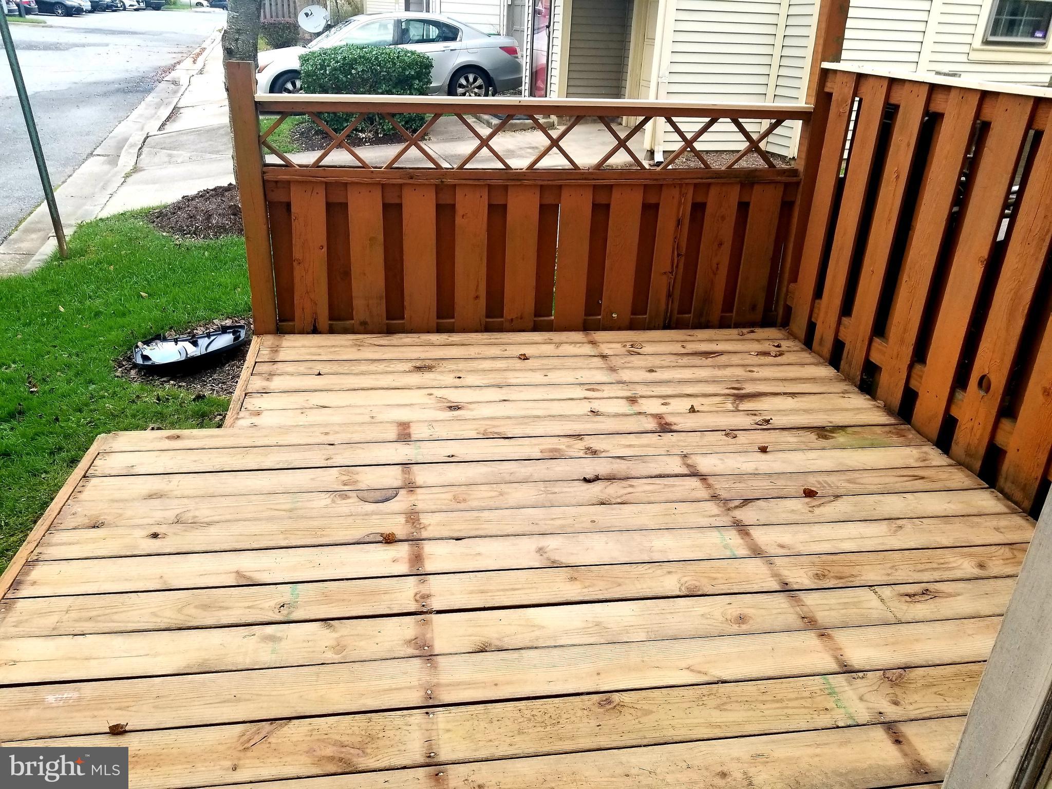9323 Player Drive, Unit 119 Laurel, MD 20708 - Photo 21 of 21 deck off kitchen