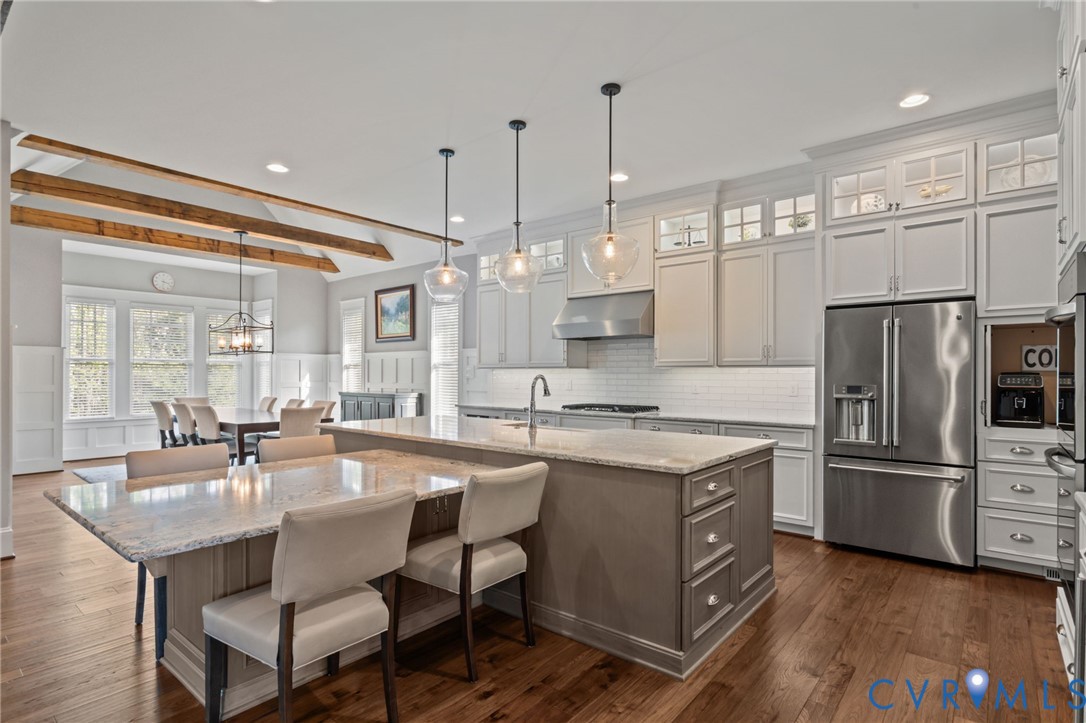 2313 Cheverton Lane Midlothian, VA 23112 - Photo 14 of 62 Bright, functional kitchen that opens to the dinin