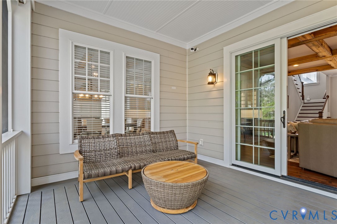 2313 Cheverton Lane Midlothian, VA 23112 - Photo 47 of 62 Private screened porch with durable decking, ideal