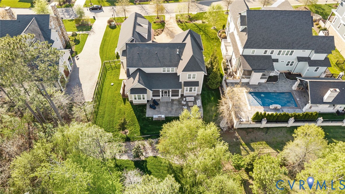 2313 Cheverton Lane Midlothian, VA 23112 - Photo 59 of 62 an aerial view of residential houses with outdoor space