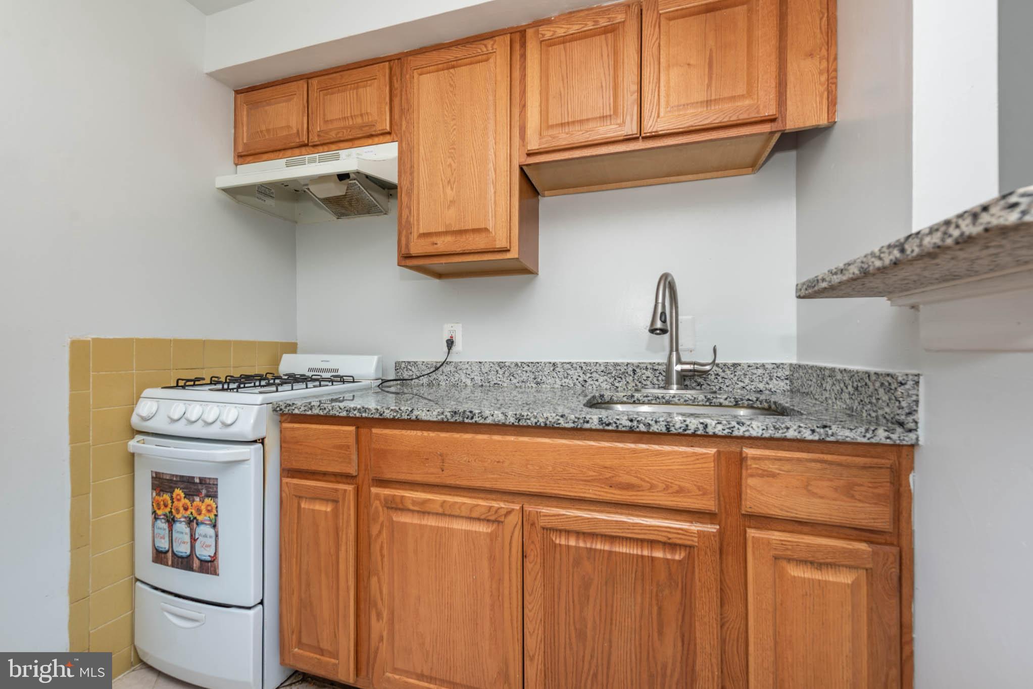 1911 West Baltimore Street Baltimore, MD 21223 - Photo 6 of 32 a bathroom with granite countertop a sink and a toilet