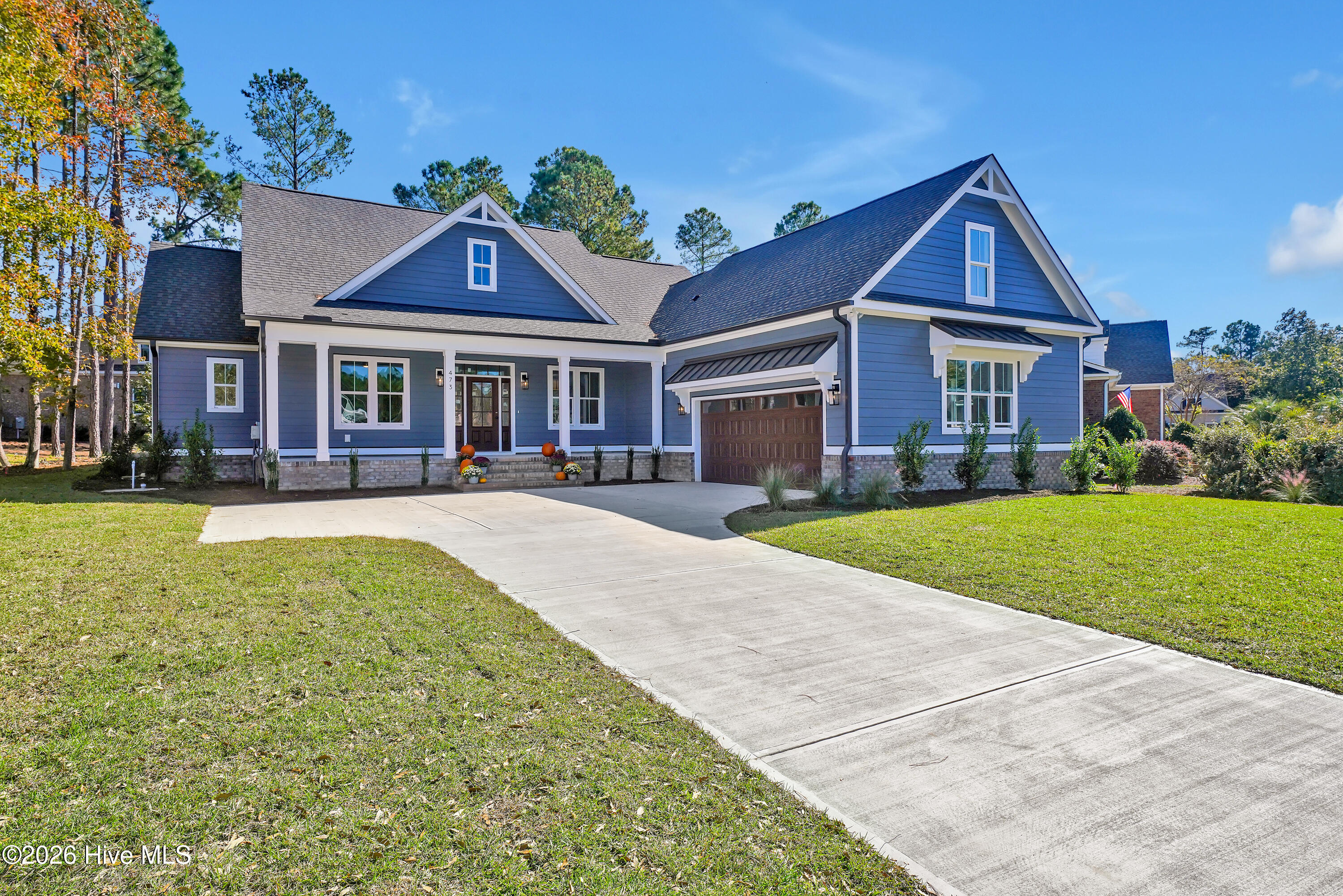 516 Genoe's Point Road Southwest Supply, NC 28462 - Photo 1 of 38 Previous build 2024 in Winding River Plantation by Brandon Construction. Shown with 2 car garage. New plan to have a 3 Car Garage.