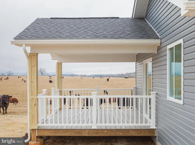 a view of an ocean from a balcony