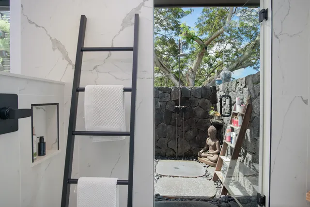 a room with gym equipment and a window