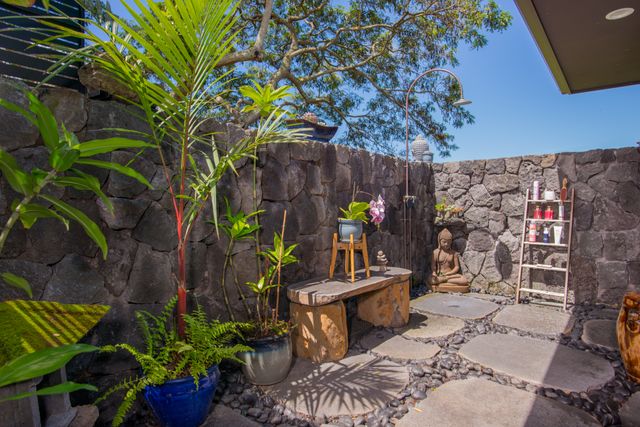 a room with furniture and air hockey table