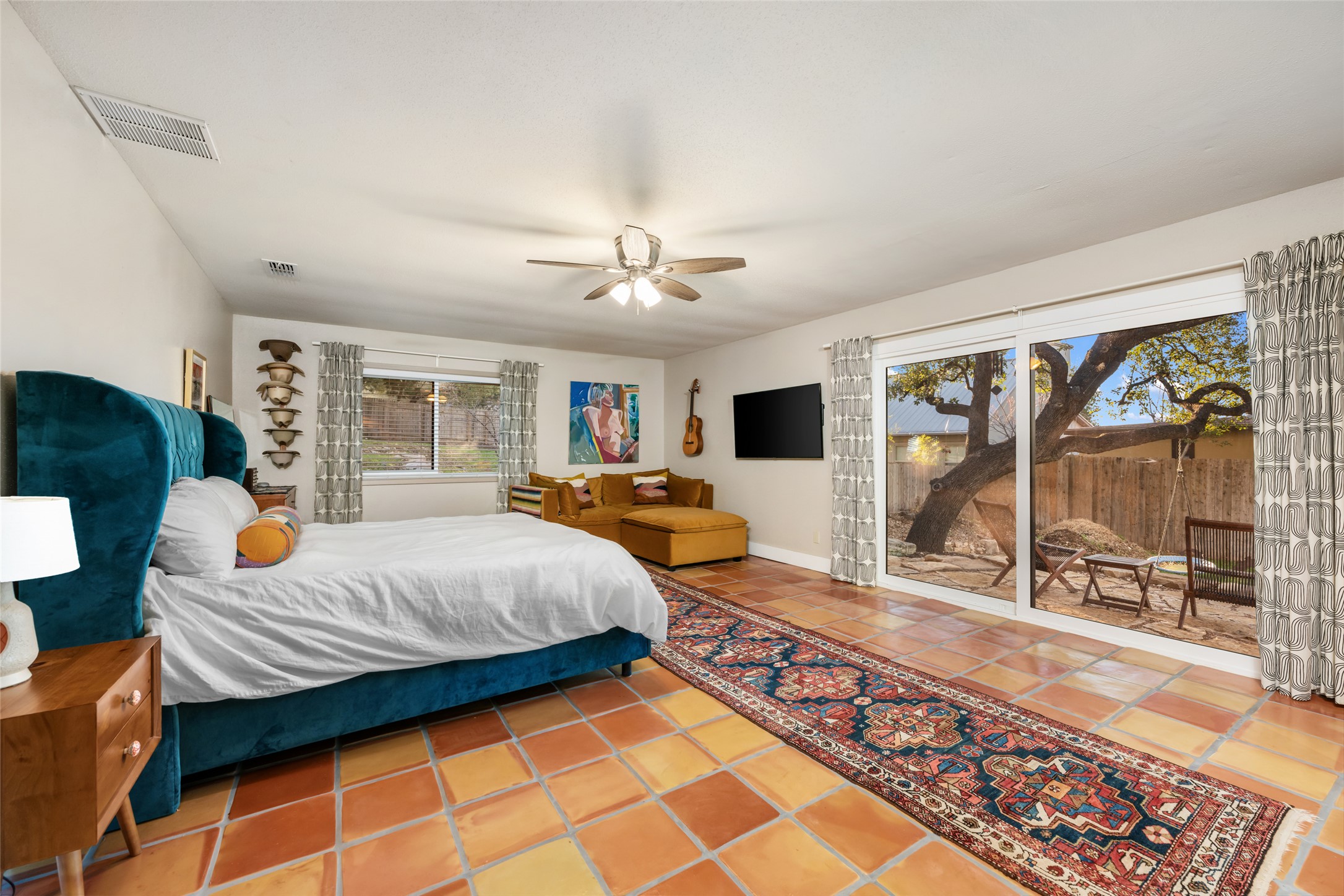 2210 Red Fox Road Austin, TX 78734 - Photo 19 of 40 a bedroom with double bed and window