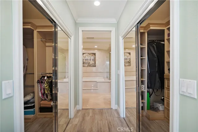 wooden floor in a gallery