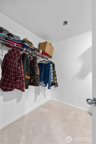 a view of walk in closet