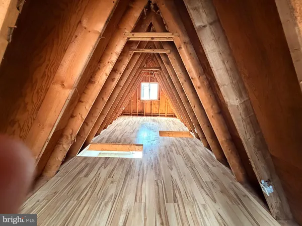 a view of wooden floor