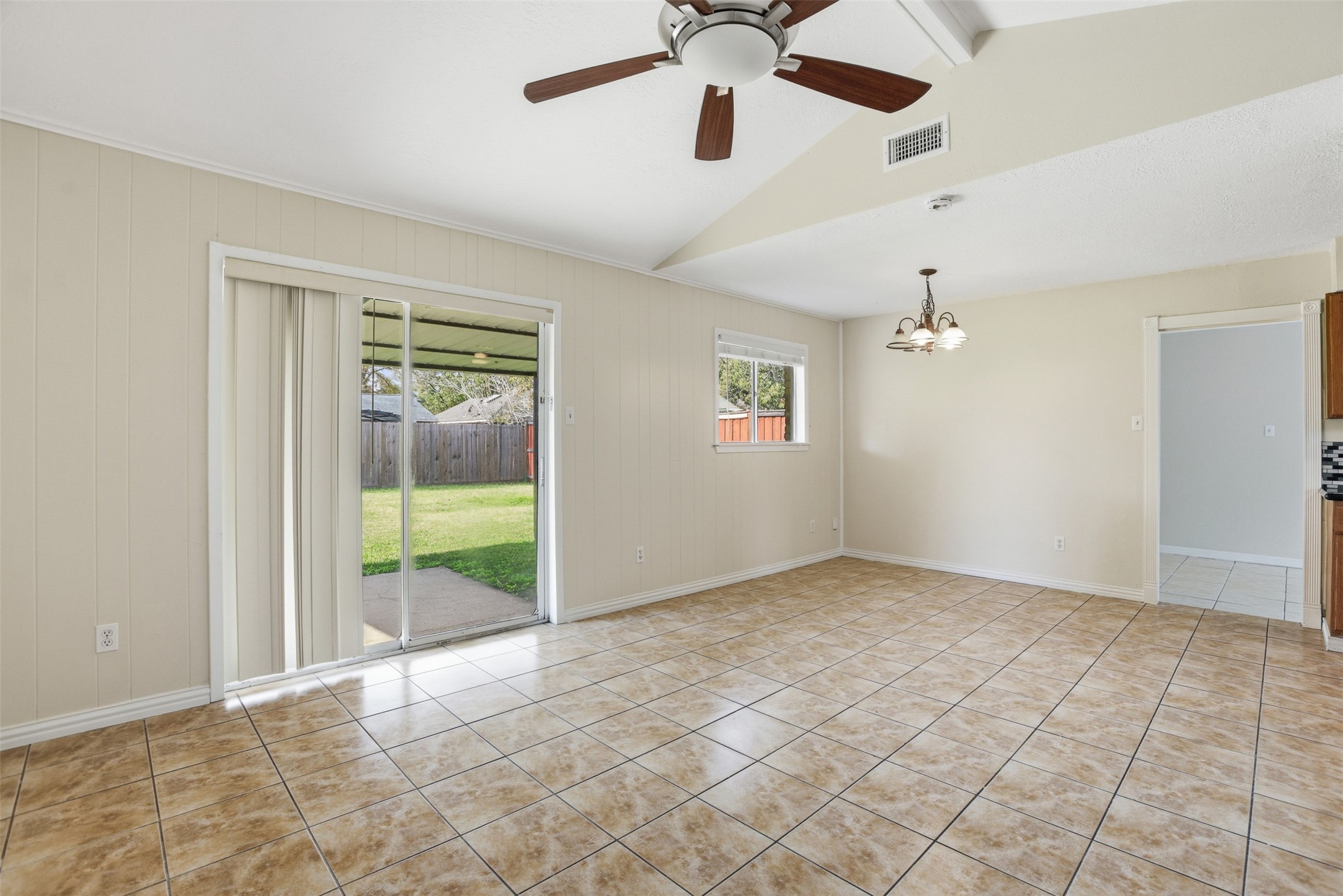 827 Parkhill Street Channelview, TX 77530 - Photo 22 of 26 a view of an empty room and window