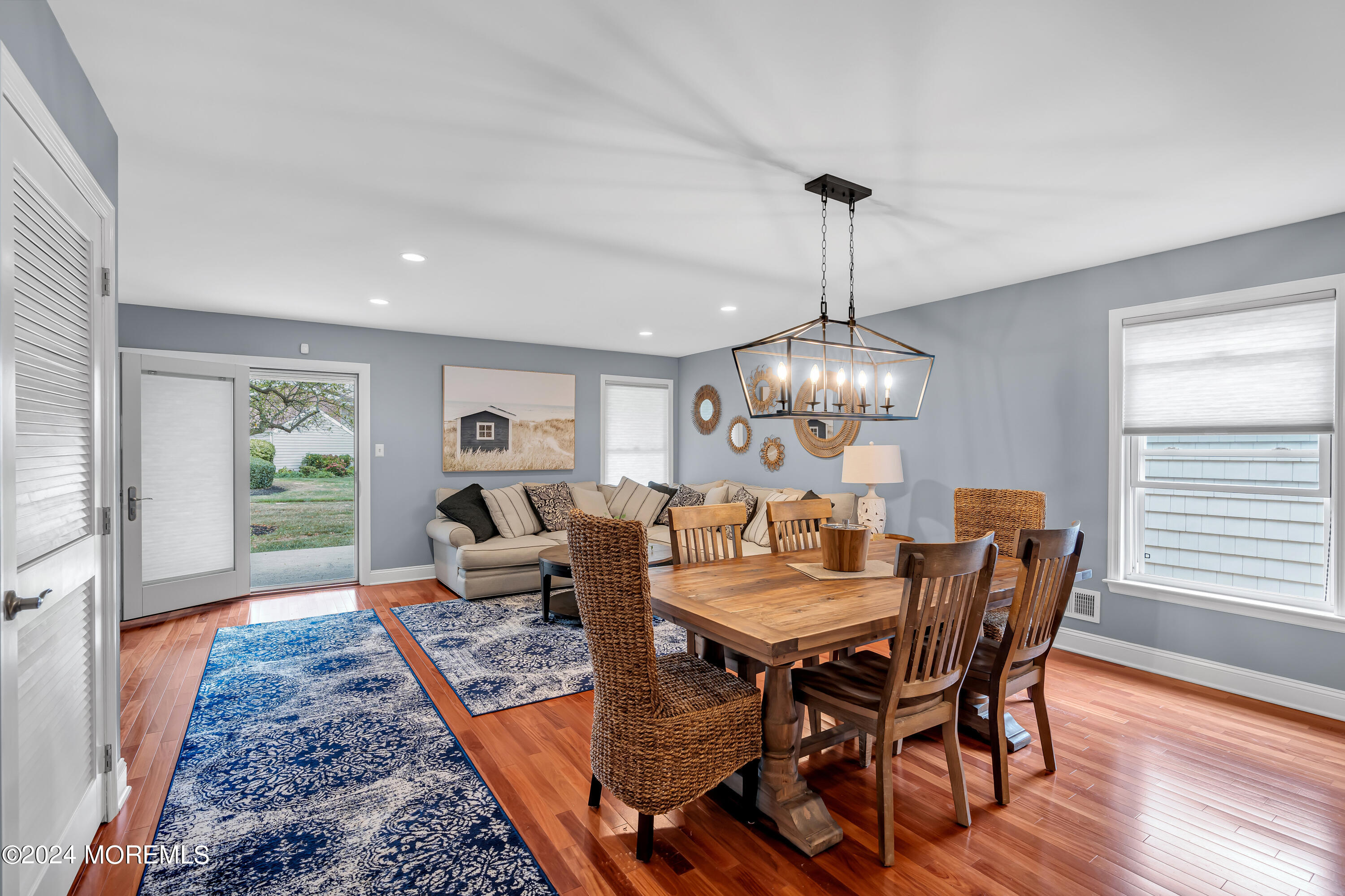 16 Spruce Lane Spring Lake Heights, NJ 07762 - Photo 4 of 31 a view of a dining room with furniture window and wooden floor