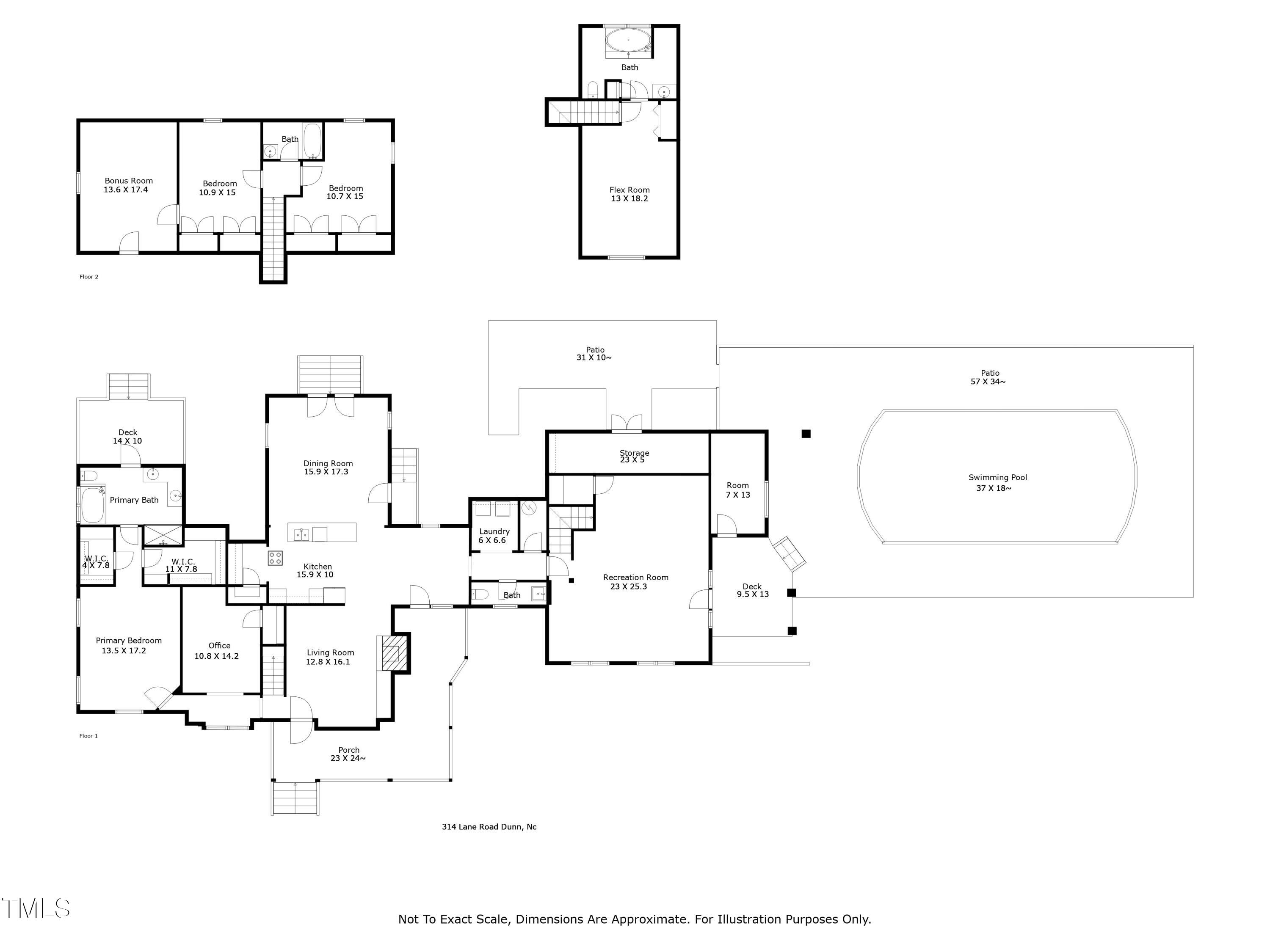 314 Lane Road Dunn, NC 28334 - Photo 67 of 68 all_floors_314_lane_road_dunn_without_di