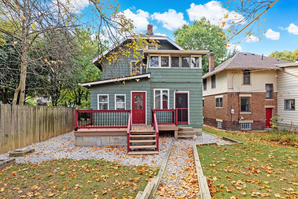 222 Brighton Road Columbus, OH 43202 - Photo 38 of 46 • Painted wood deck • Rear exterior