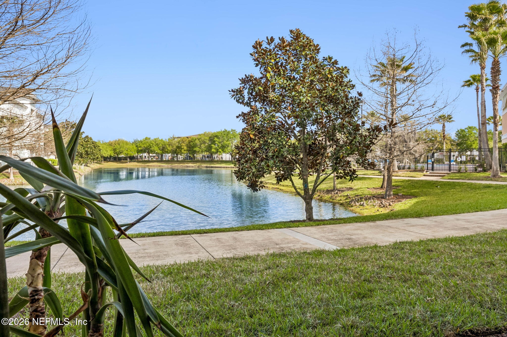 8215 Green Parrot Road, Unit 106 Jacksonville, FL 32256 - Photo 72 of 76 a view of a yard with a tree