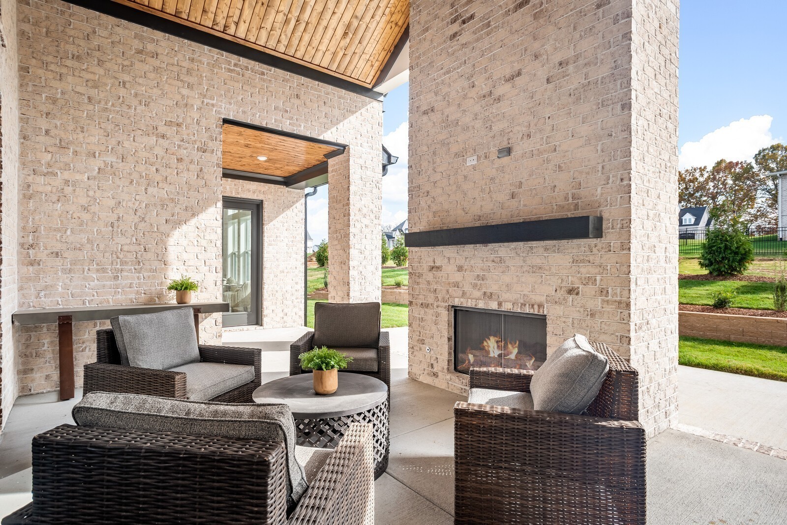 7265 Ruzek Court Fairview, TN 37062 - Photo 33 of 60 a living room with furniture and a fireplace