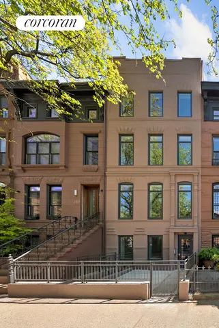 a front view of a building