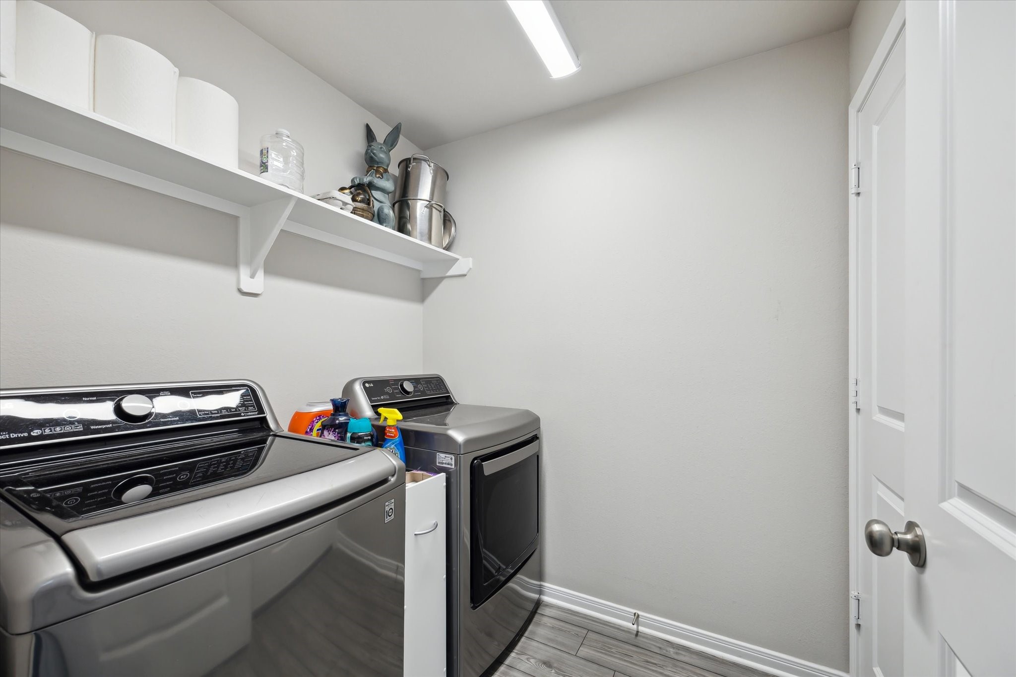 1010 Old Vine Road Brenham, TX 77833 - Photo 15 of 20 a room with storage and utility