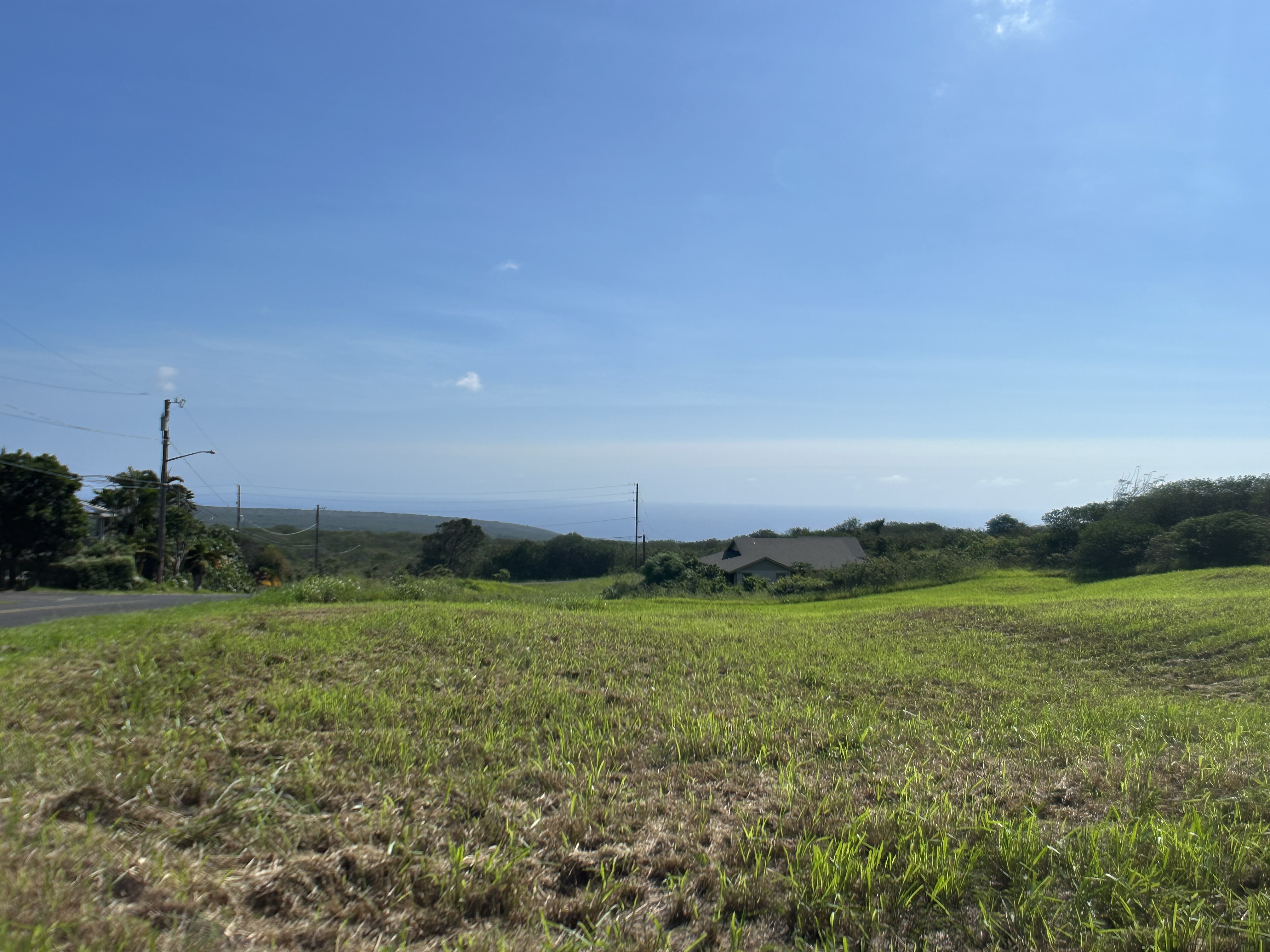 201 Kia Lua Street Naalehu, HI 96772 - Photo 2 of 8 a view of a grassy field with an trees