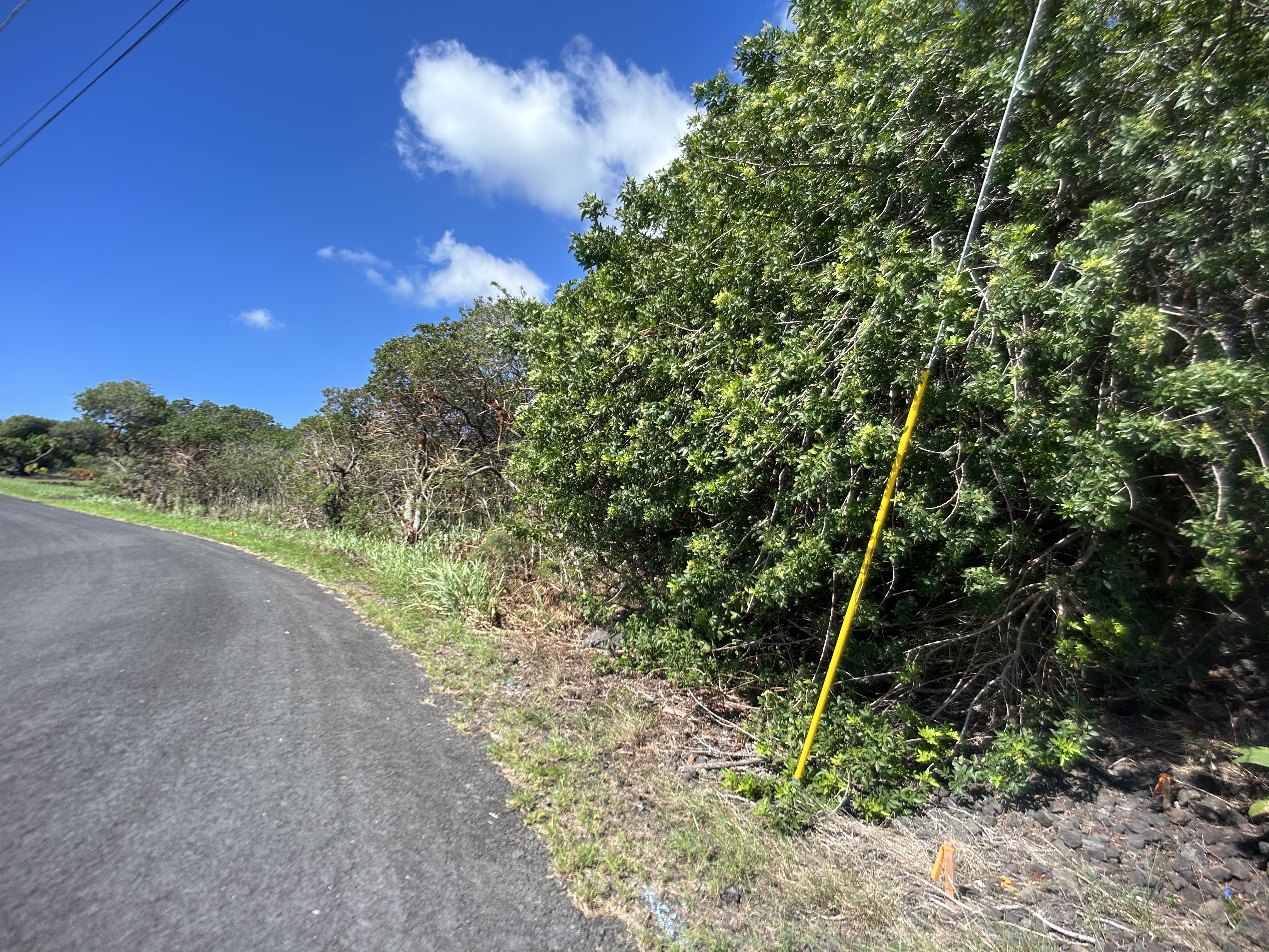 201 Kia Lua Street Naalehu, HI 96772 - Photo 3 of 8 a view of an outdoor space and a yard