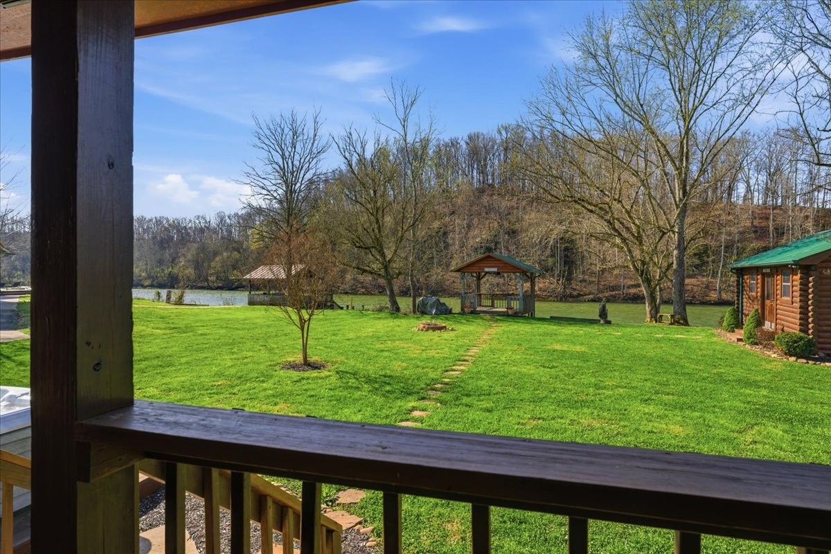 854 Holston Shores Drive Rutledge, TN 37861 - Photo 31 of 52 a view of a backyard with a garden