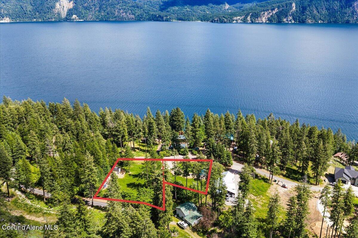 461 Glacier Loop Athol, ID 83801 - Photo 3 of 26 DRONE VIEW LAKE